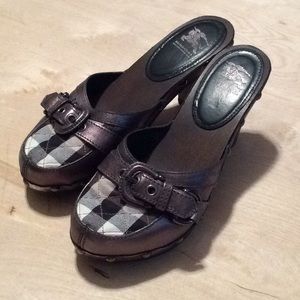 Burberry Nova Check Quilted Clogs